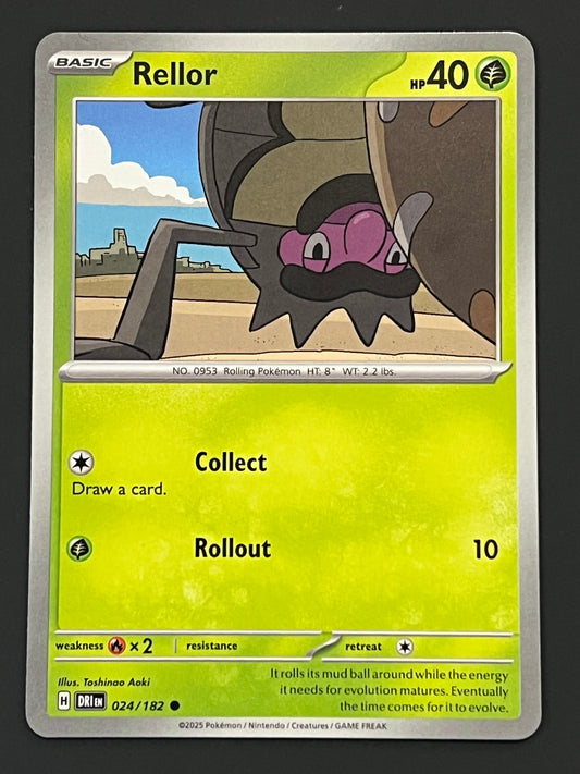 024/182 Rellor - Pokémon Destined Rivals Common
