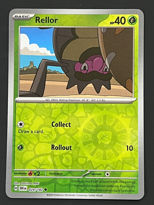 024/182 Rellor - Pokémon Destined Rivals Common Reverse