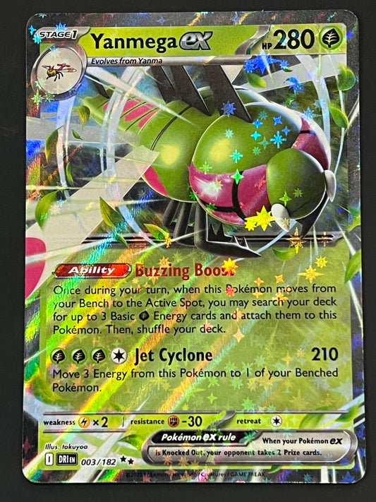 003/182 Yanmega Ex - Pokémon Destined Rivals Double Rare