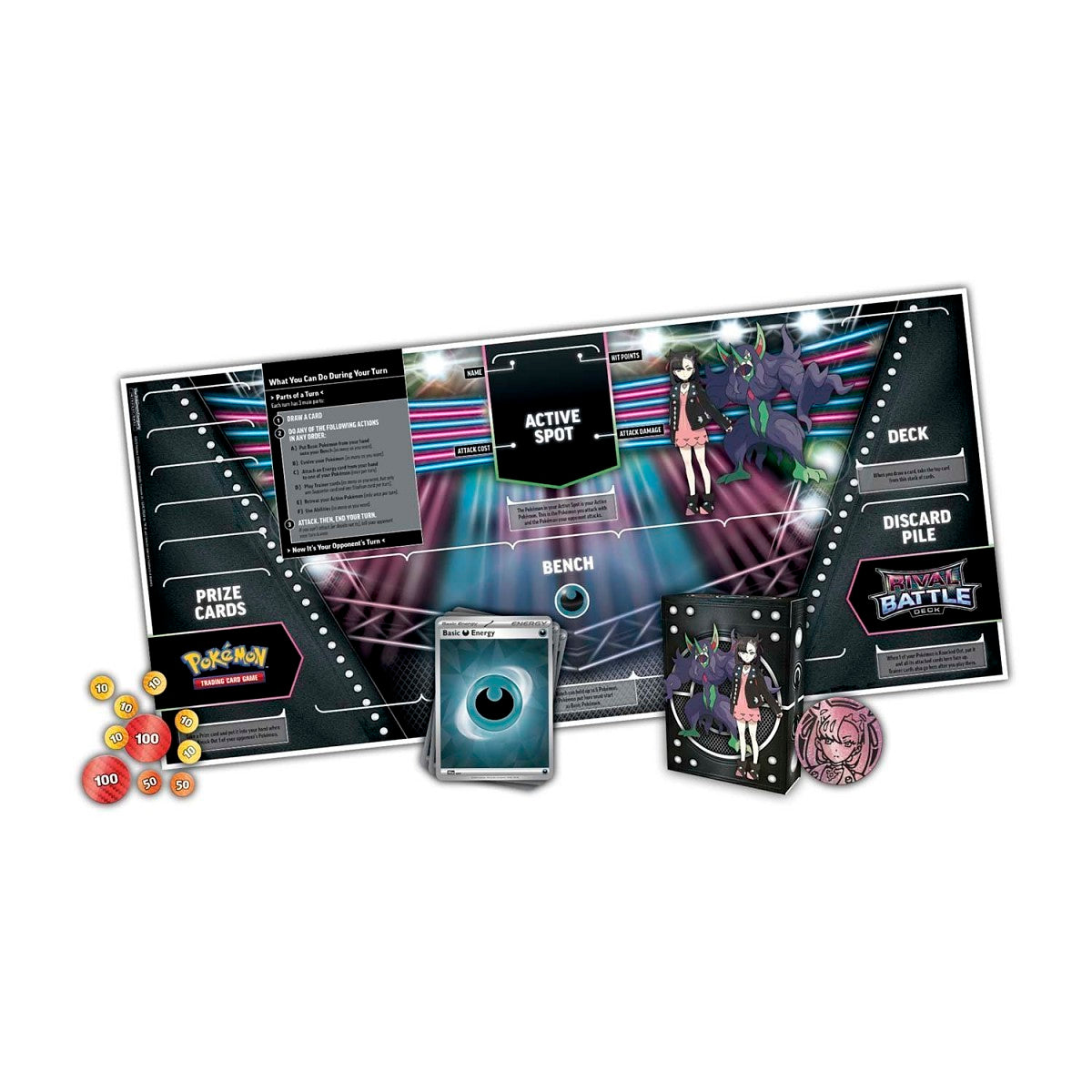 Pokémon TCG: Rival Battle Deck - Marnie