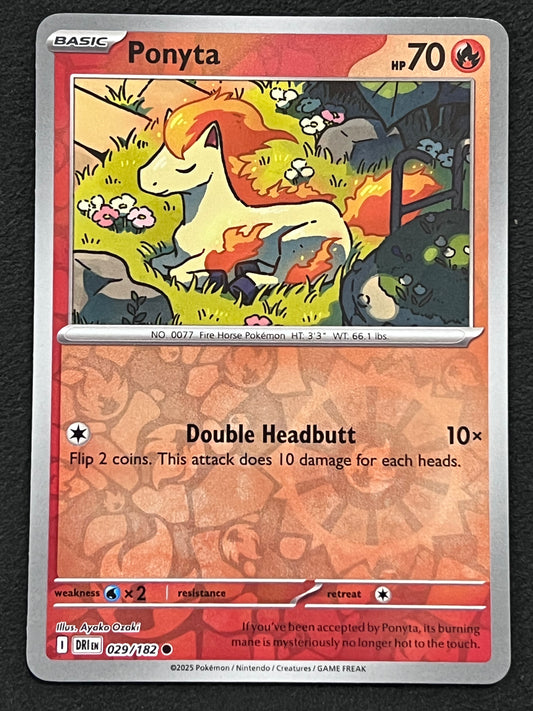 029/182 Ponyta - Pokémon Destined Rivals Common Reverse