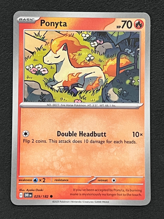 029/182 Ponyta - Pokémon Destined Rivals Common