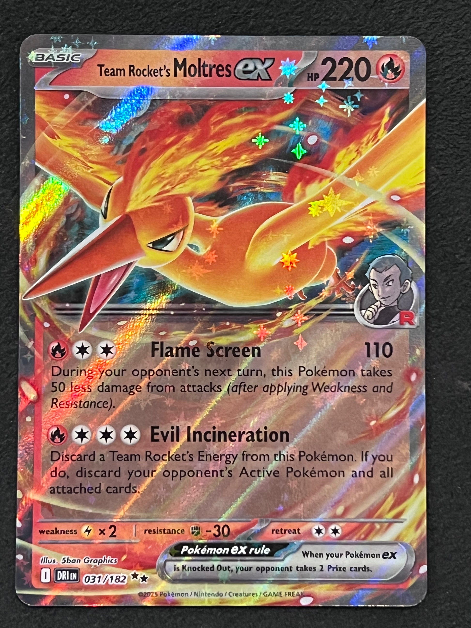 031/182 Team Rocket's Moltres Ex - Pokmon Destined Rivals Double Rare Jarvvos 031/182 Team Rocket's Moltres Ex - Pokmon Destined Rivals Double Rare Jarvvos