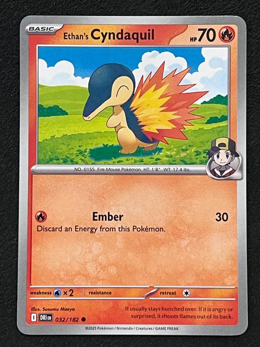 032/182 Ethan’s Cyndaquil - Pokémon Destined Rivals Common