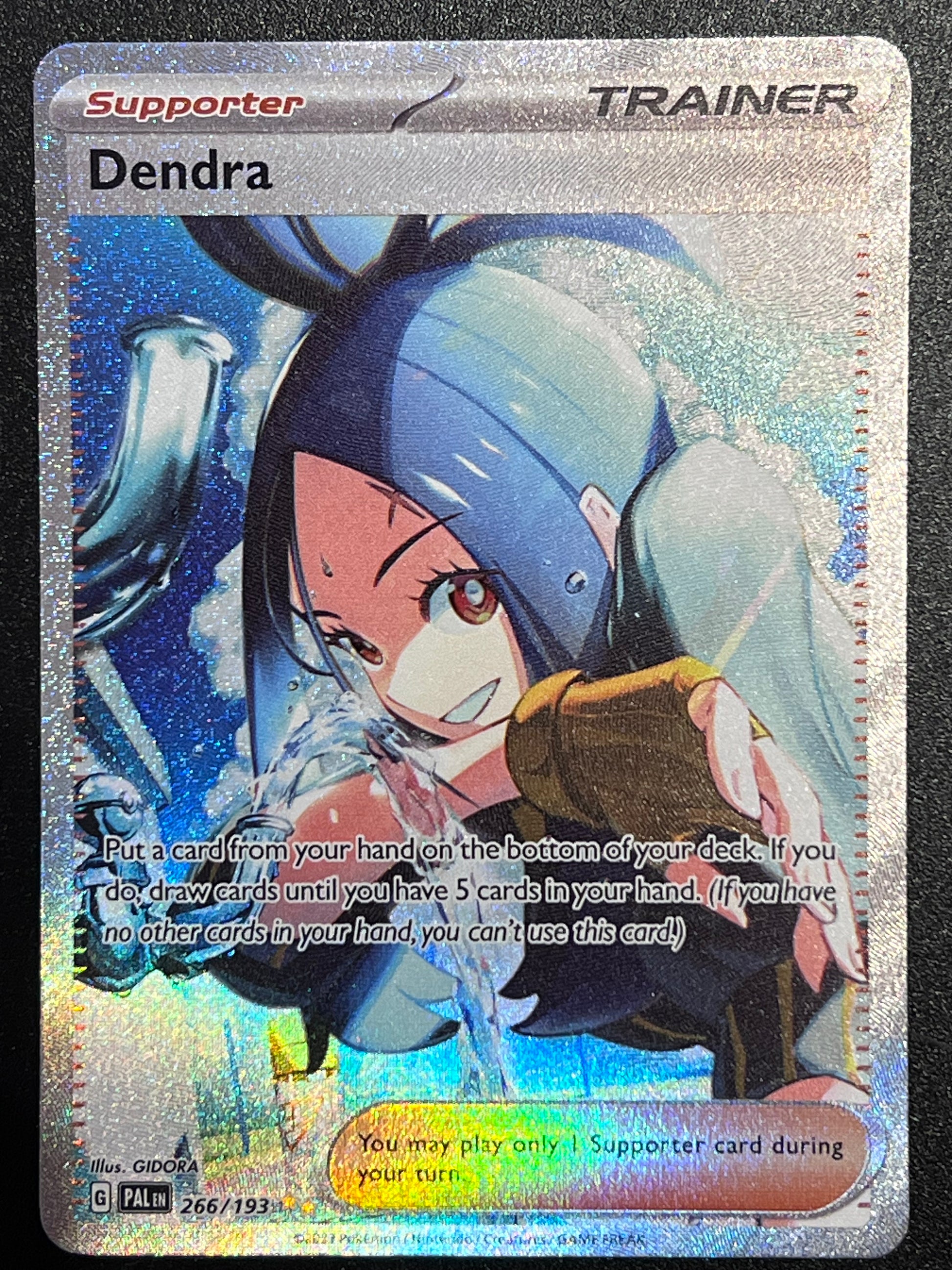 266/193 Dendra - Pokmon Paldea Evolved Special Illustration Rare Jarvvos 266/193 Dendra - Pokmon Paldea Evolved Special Illustration Rare Jarvvos