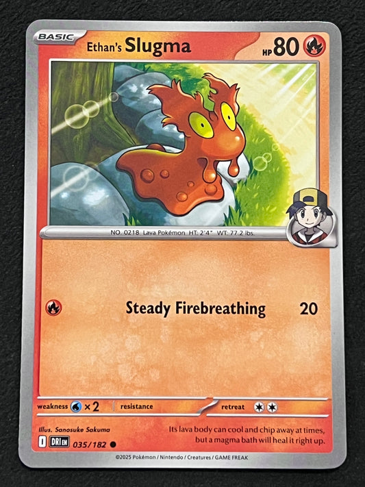 035/182 Ethan’s Slugma - Pokémon Destined Rivals Common