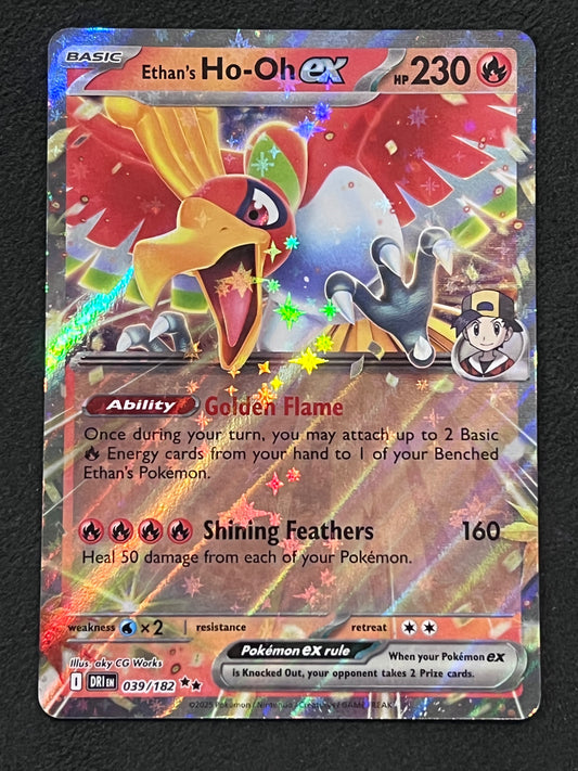 039/182 Ethan’s Ho-Oh Ex - Pokémon Destined Rivals Double Rare