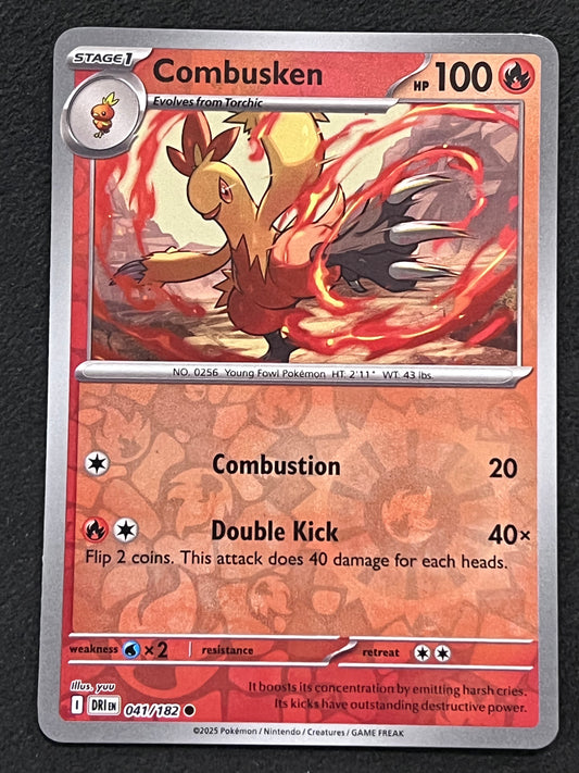 041/182 Combusken - Pokémon Destined Rivals Common Reverse