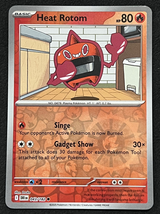 043/182 Heat Rotom - Pokémon Destined Rivals Common Reverse