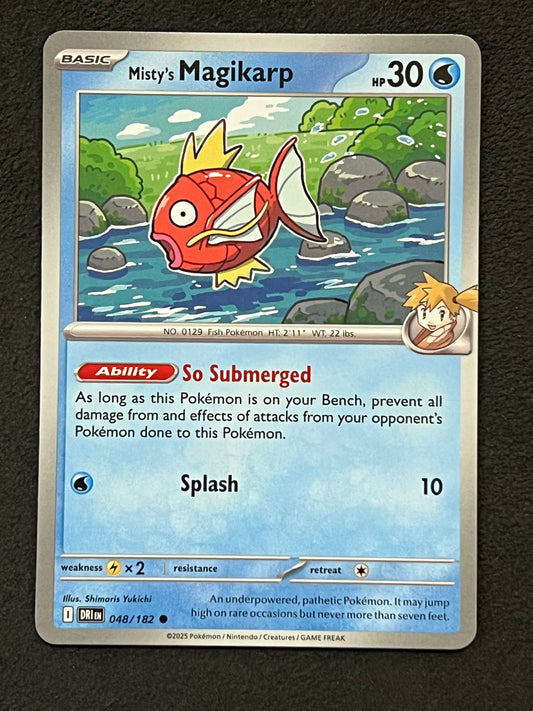 048/182 Misty’s Magikarp - Pokémon Destined Rivals Common