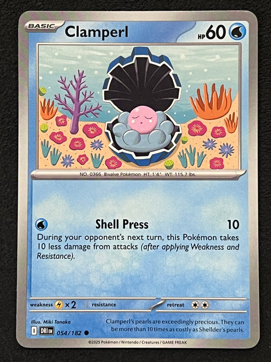054/182 Clamperl - Pokémon Destined Rivals Common