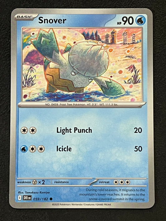 059/182 Snover - Pokémon Destined Rivals Common