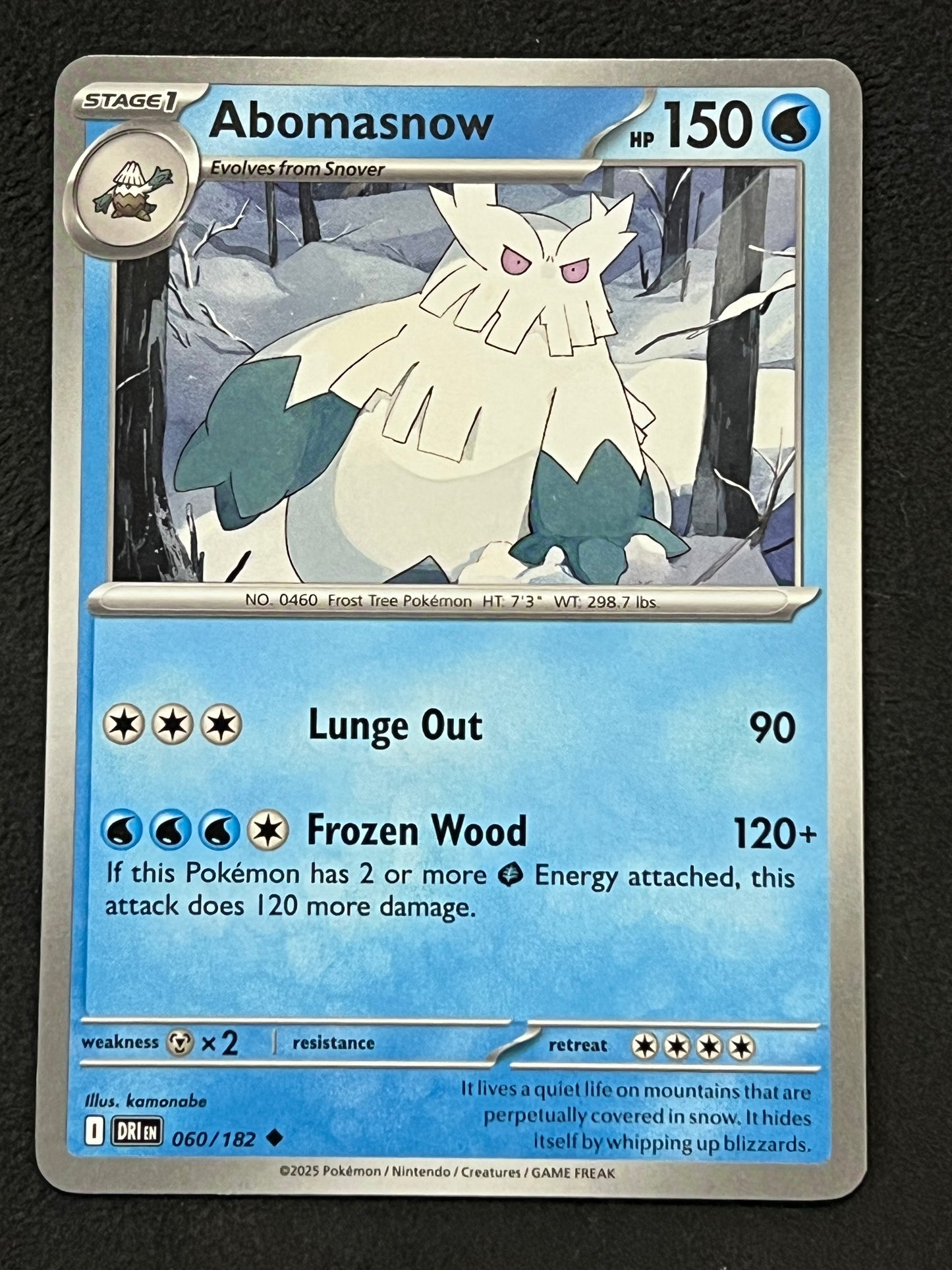 060/182 Abomasnow - Pokémon Destined Rivals Uncommon