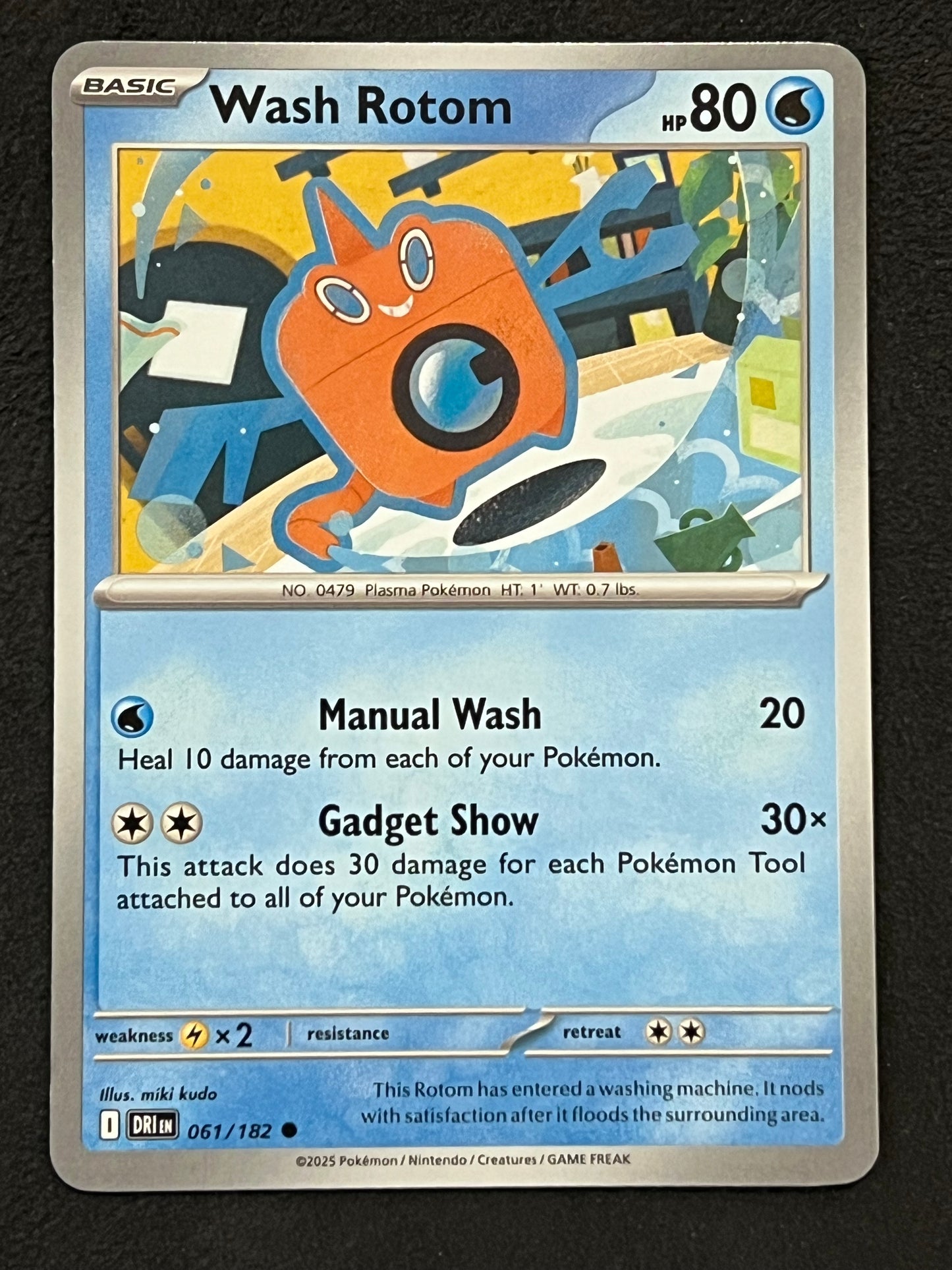 061/182 Wash Rotom - Pokémon Destined Rivals Common