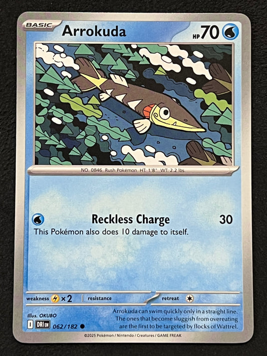 062/182 Arrokuda - Pokémon Destined Rivals Common