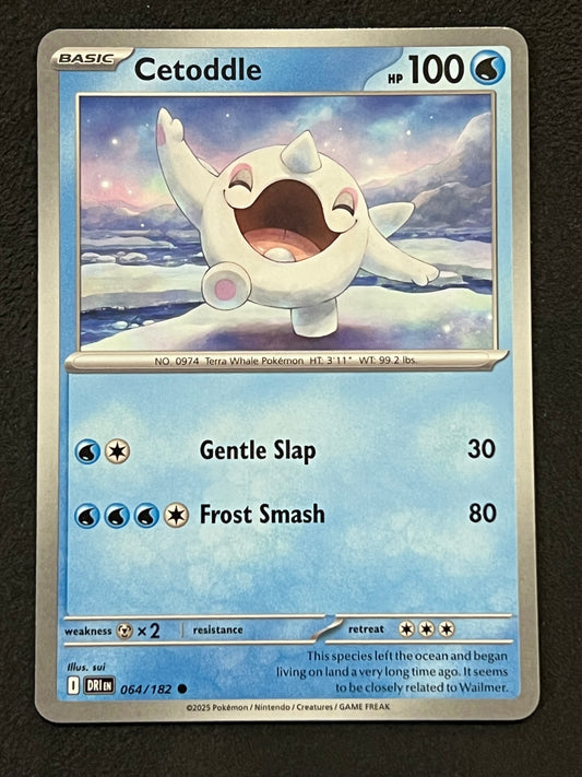 064/182 Cetoddle - Pokémon Destined Rivals Common