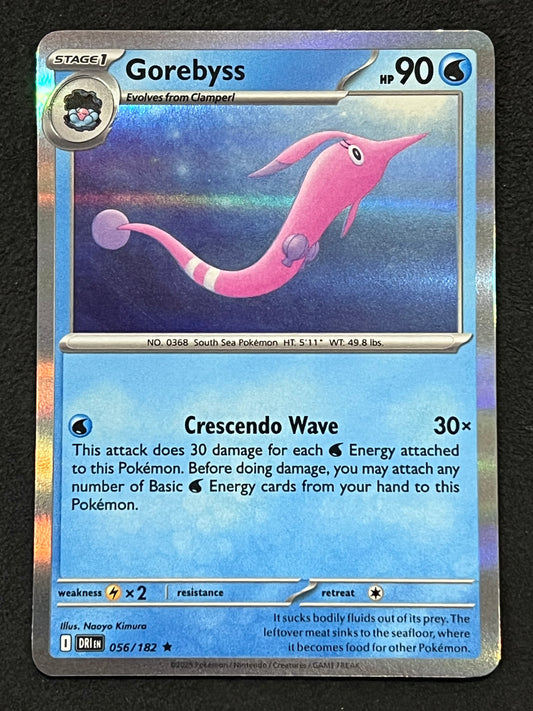 056/182 Gorebyss - Pokémon Destined Rivals Rare Holo