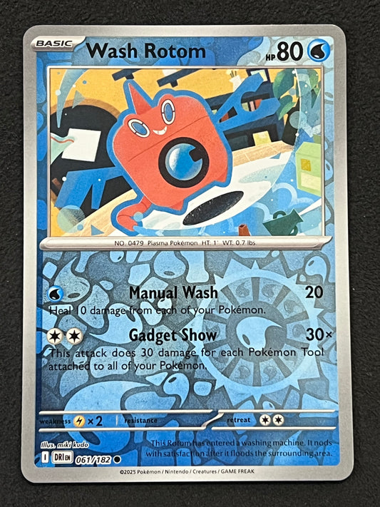 061/182 Wash Rotom - Pokémon Destined Rivals Common Reverse