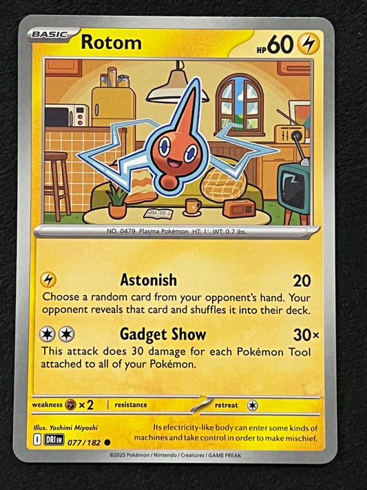 077/182 Rotom - Pokémon Destined Rivals Common