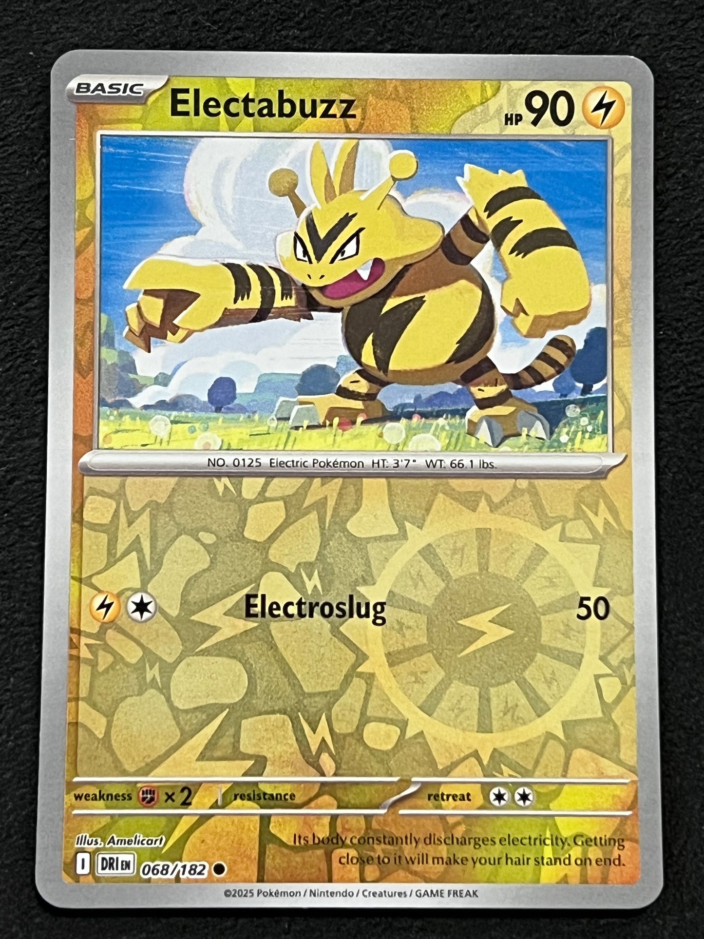 068/182 Electabuzz - Pokémon Destined Rivals Common Reverse