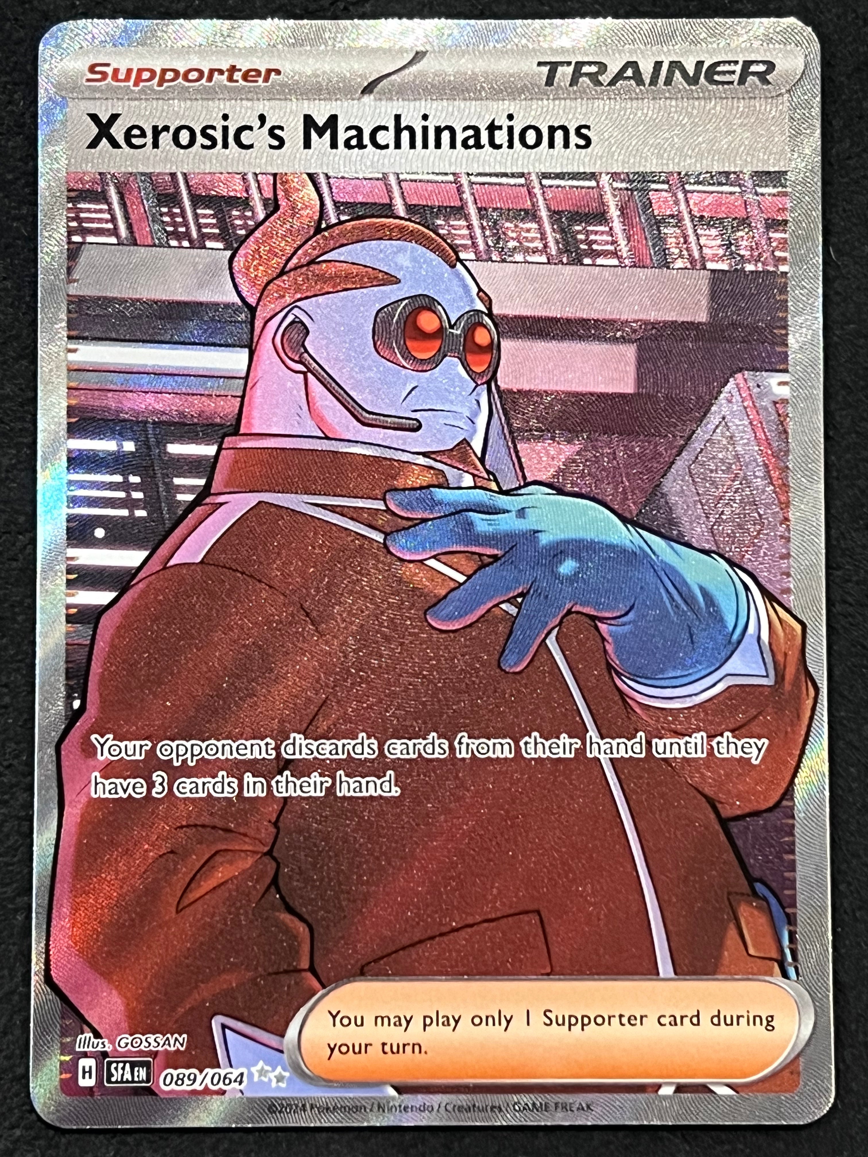 089/064 Xerosic’s Machinations - Pokémon Shrouded Fable Ultra Rare ...