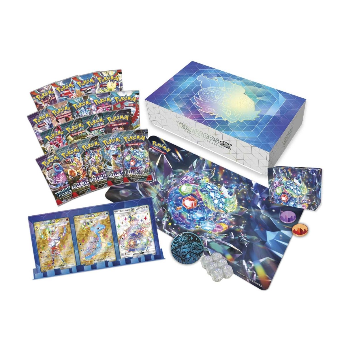 Pokémon TCG: SV07 - Terapagos Ex Ultra Premium Collection