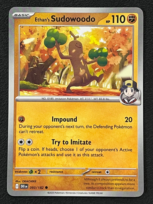 093/182 Ethan’s Sudowoodo - Pokémon Destined Rivals Common