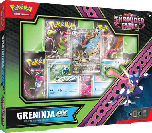 Pokémon TCG: SV06.5 -Shrouded Fable Greninja Ex Special Illustration Collection