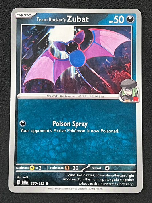 120/182 Team Rocket’s Zubat - Pokémon Destined Rivals Common