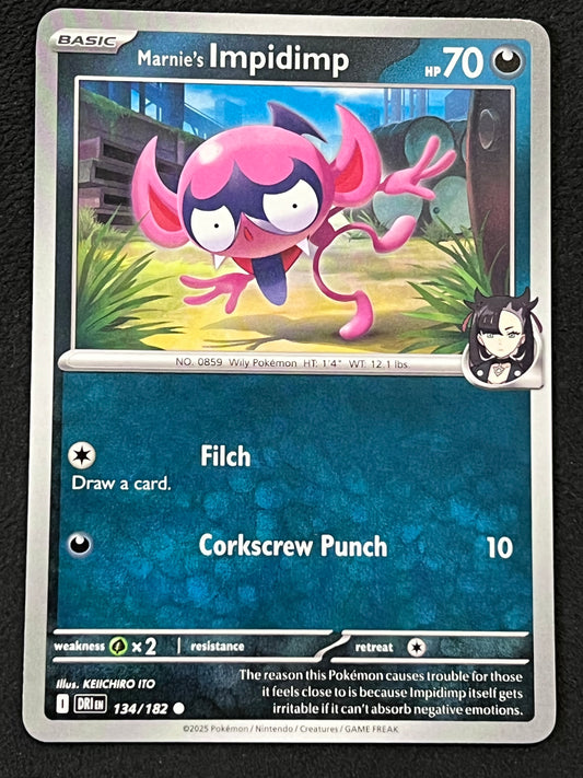 134/182 Marnie’s Impidimp - Pokémon Destined Rivals Common