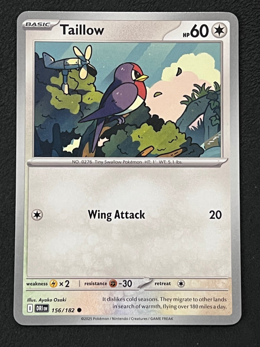 156/182 Taillow - Pokémon Destined Rivals Common