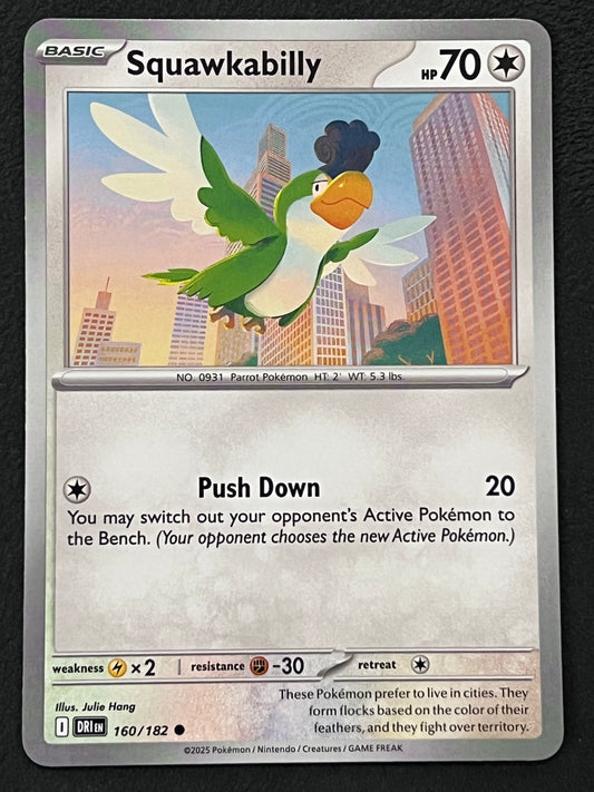 160/182 Squawkabilly - Pokémon Destined Rivals Common