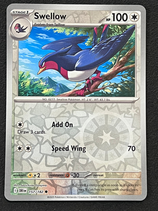 157/182 Swellow - Pokémon Destined Rivals Common Reverse