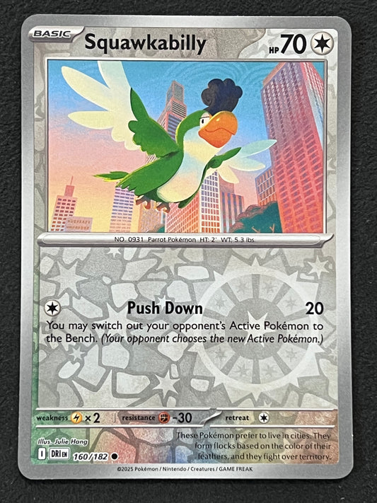 160/182 Squawkabilly - Pokémon Destined Rivals Common Reverse