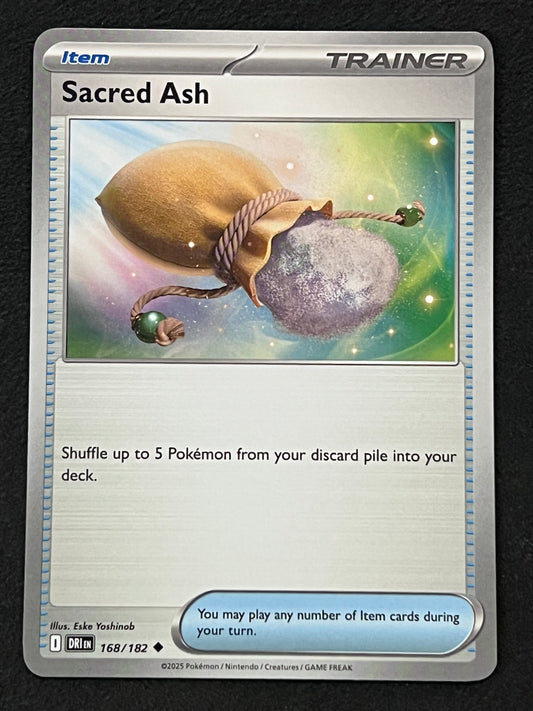 168/182 Sacred Ash - Pokémon Destined Rivals Uncommon