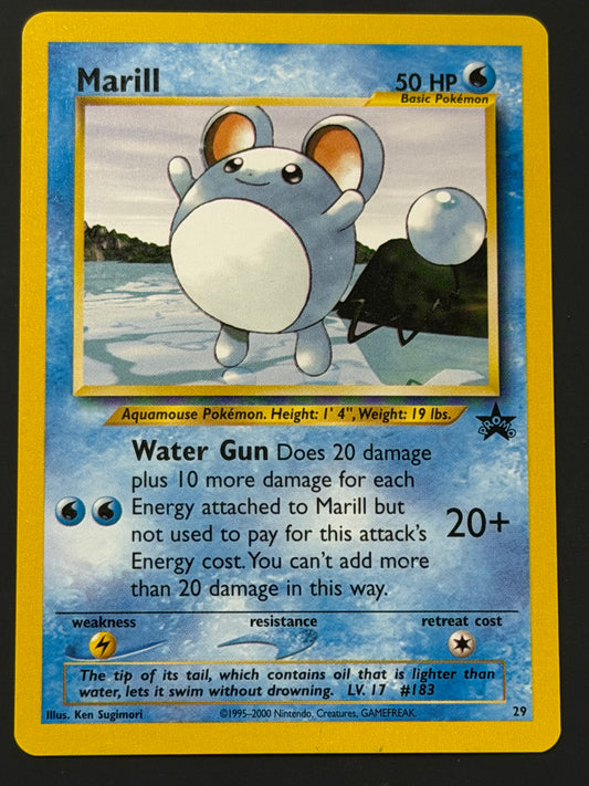29 Marill - WoTC Black Star Promo