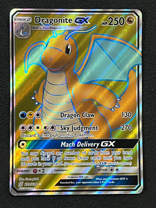229/236 Dragonite Gx  - Pokémon Unified Minds Full Art