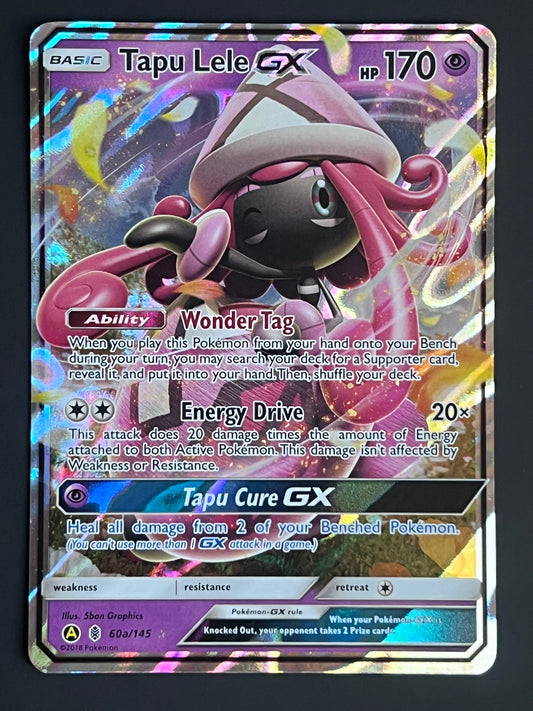 060a/145 Tapu Lele Gx - Pokémon Guardians Rising Ultra Rare