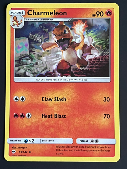 019/147 Charmeleon - Pokémon Burning Shadows Uncommon