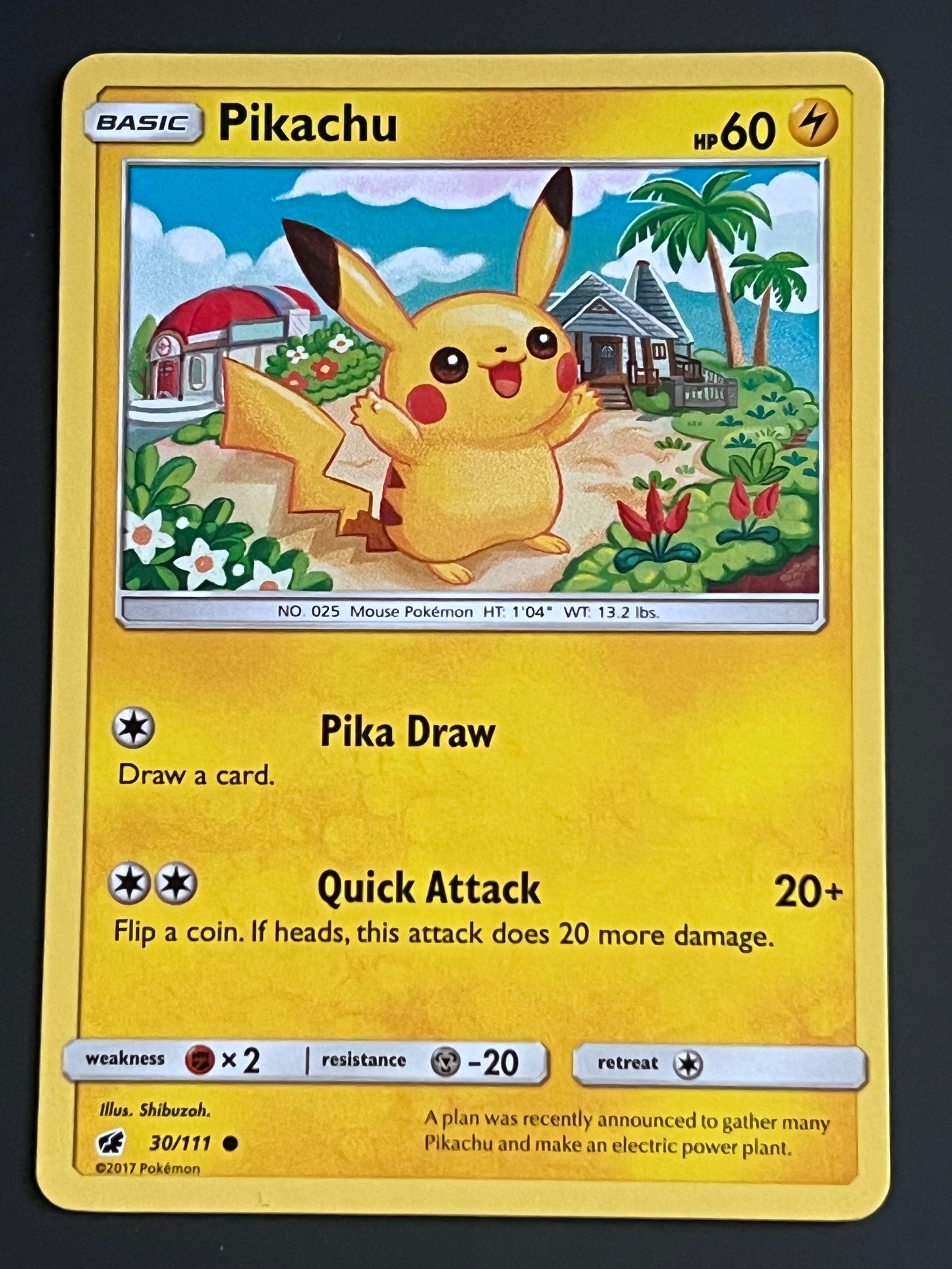 030/111 Pikachu - Pokémon Crimson Invasion Common