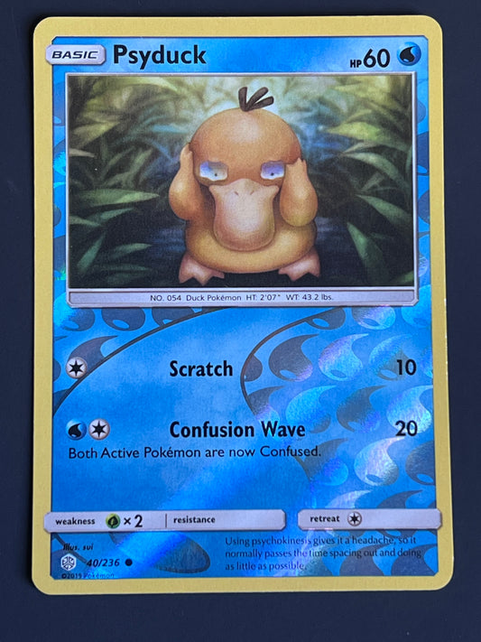 040/236 Psyduck - Pokémon Cosmic Eclipse Common Reverse