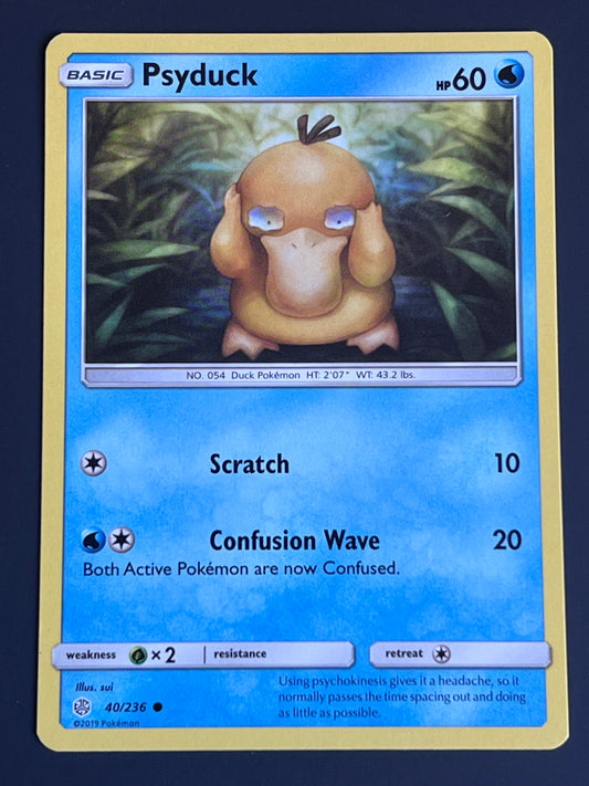 040/236 Psyduck - Pokémon Cosmic Eclipse Common