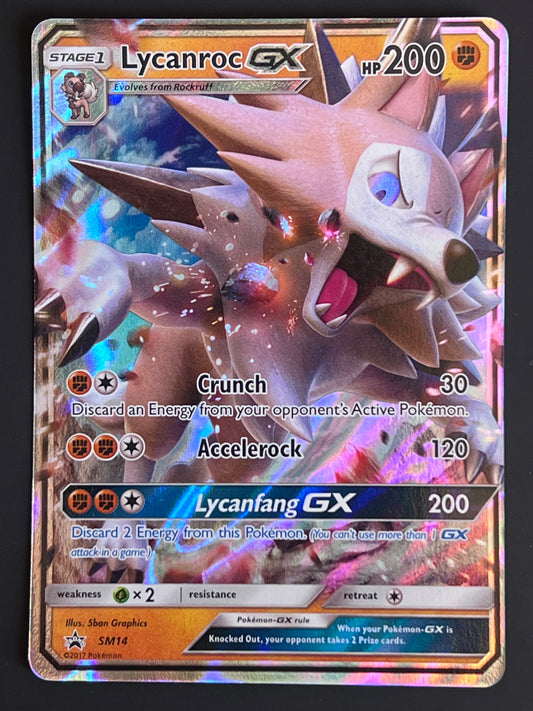 SM014 Lycanroc Gx - Pokémon Black Star Promo