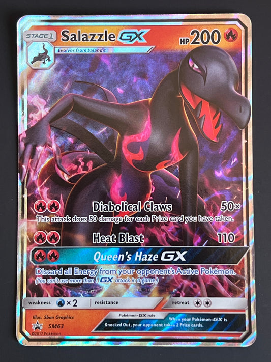 SM063 Salazzle Gx - Pokémon Black Star Promo