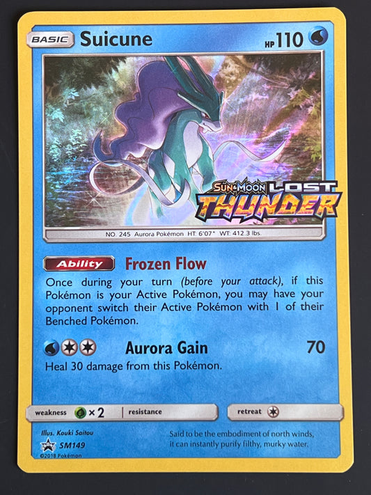 SM149 Suicune (STAMPED) - Pokémon Black Star Promo