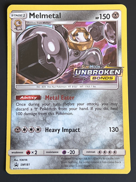 SM181 Melmetal (STAMPED) - Pokémon Black Star Promo