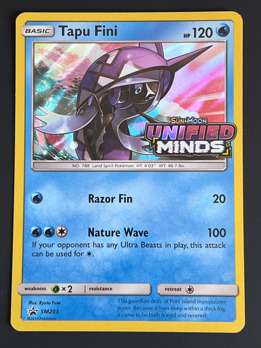 SM203 Tapu Fini (STAMPED) - Pokémon Black Star Promo