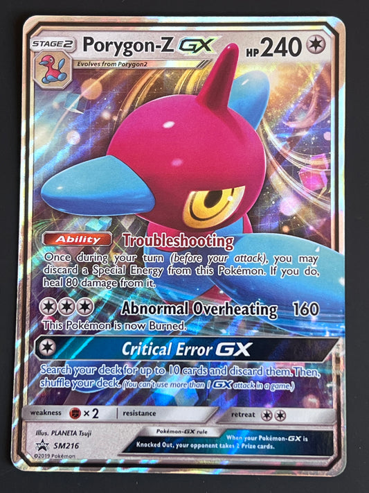 SM216 Porygon-Z Gx - Pokémon Black Star Promo