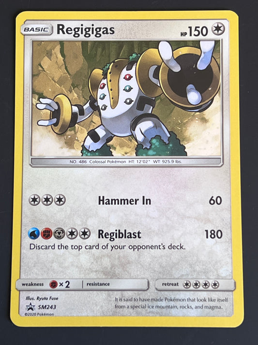 SM243 Regigigas - Pokémon Black Star Promo