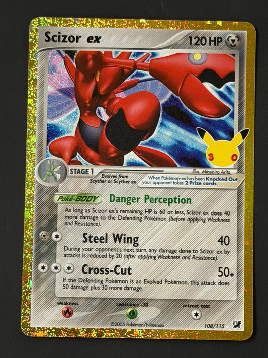 CC108 Scizor ex - Pokémon 30th Celebration Classic Collection